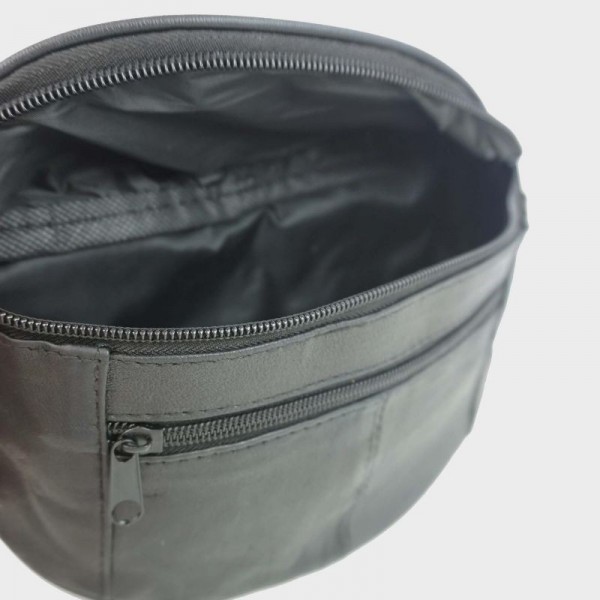 Anais - Sac banane en cuir d'agneau