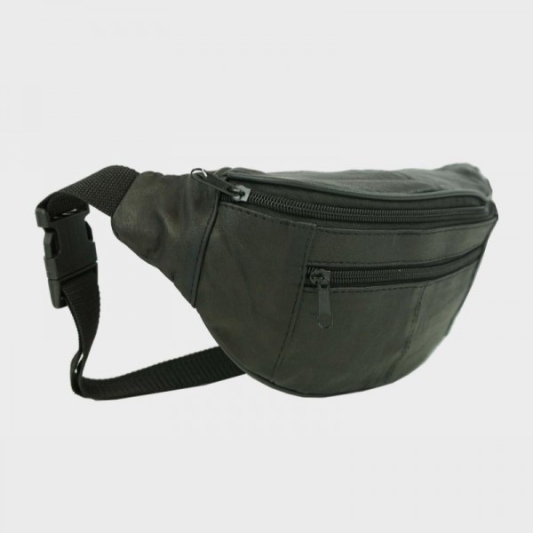 Anais - Sac banane en cuir d'agneau