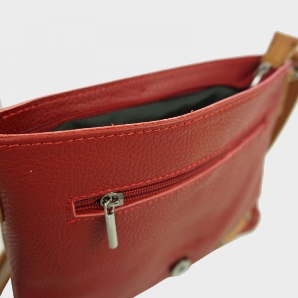 Anais - Sac porté épaule cuir avec...