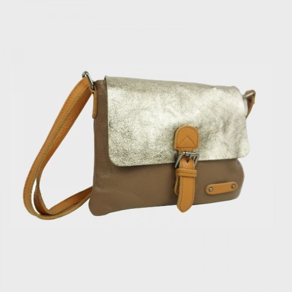 Anais - Sac porté épaule cuir avec...