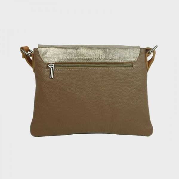 Anais - Sac porté épaule cuir avec...