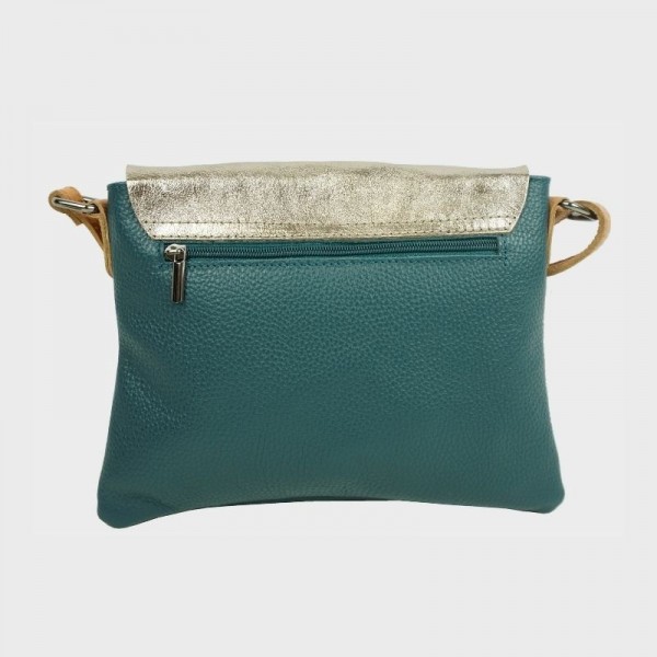 Anais - Sac porté épaule cuir avec...