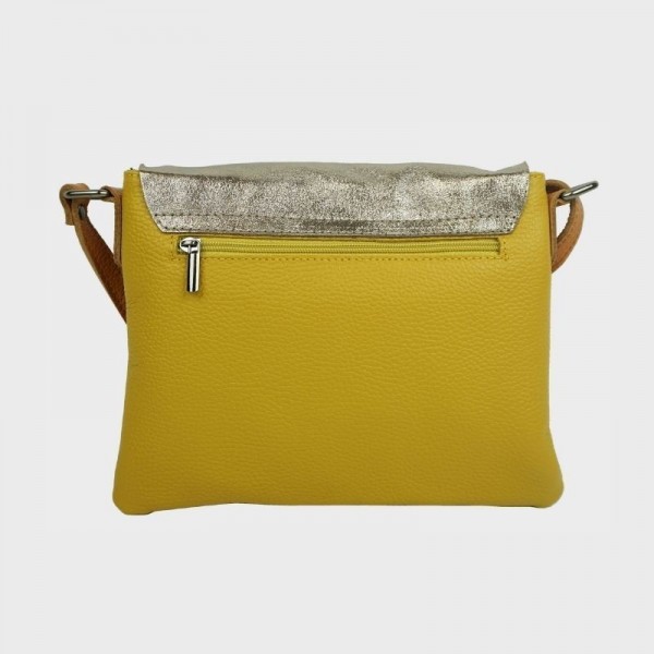 Anais - Sac porté épaule cuir avec...