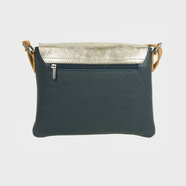 Anais - Sac porté épaule cuir avec...