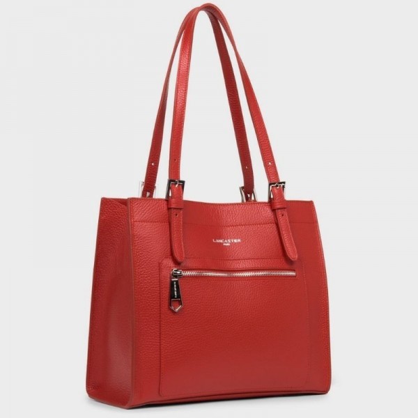 Lancaster - Sac cabas en cuir... Lancaster - Sac cabas en cuir...