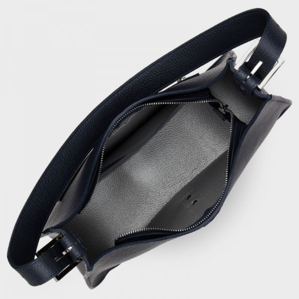 Lancaster - Sac besace en cuir...