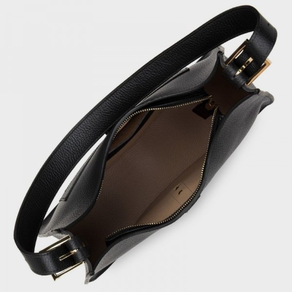 Lancaster - Sac besace en cuir... Lancaster - Sac besace en cuir...