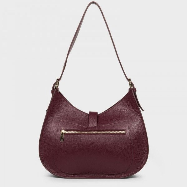 Lancaster - Sac besace en cuir... Lancaster - Sac besace en cuir...