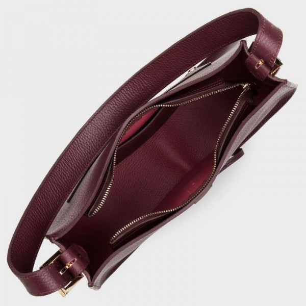 Lancaster - Sac besace en cuir... Lancaster - Sac besace en cuir...