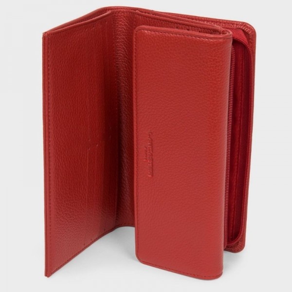 Lancaster - Portefeuille en cuir avec...