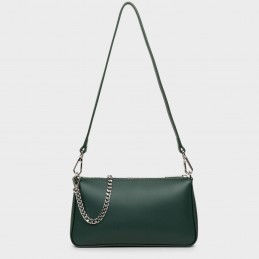 Lancaster - Pochette zippée Smooth Even 437-14 Coloris Vert