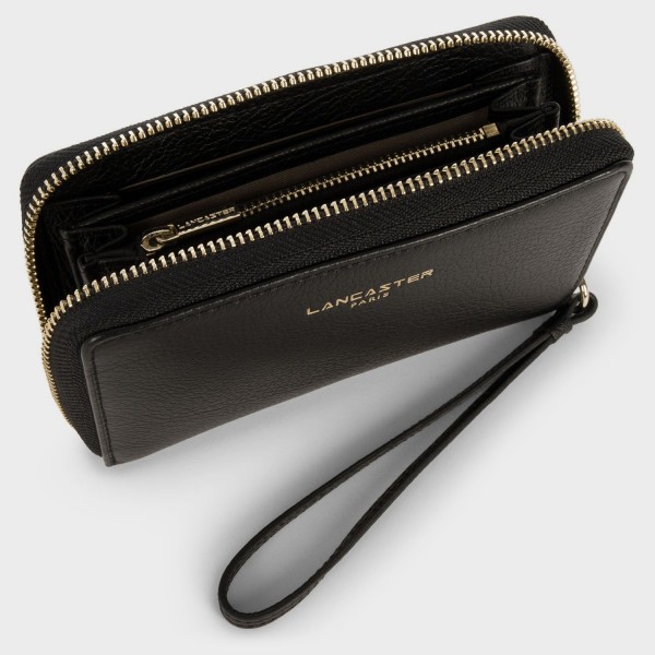 Lancaster - Portefeuille zippé en... Lancaster - Portefeuille zippé en...