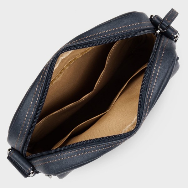 Lancaster - Grande sacoche en cuir 2... Lancaster - Grande sacoche en cuir 2...