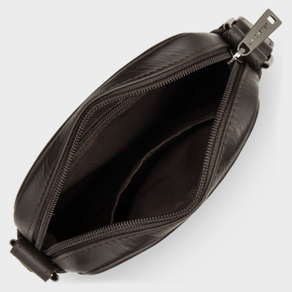 Lancaster - Petite sacoche en cuir...