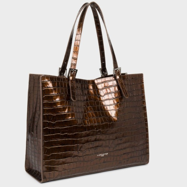 Lancaster - Grand cabas en cuir façon...