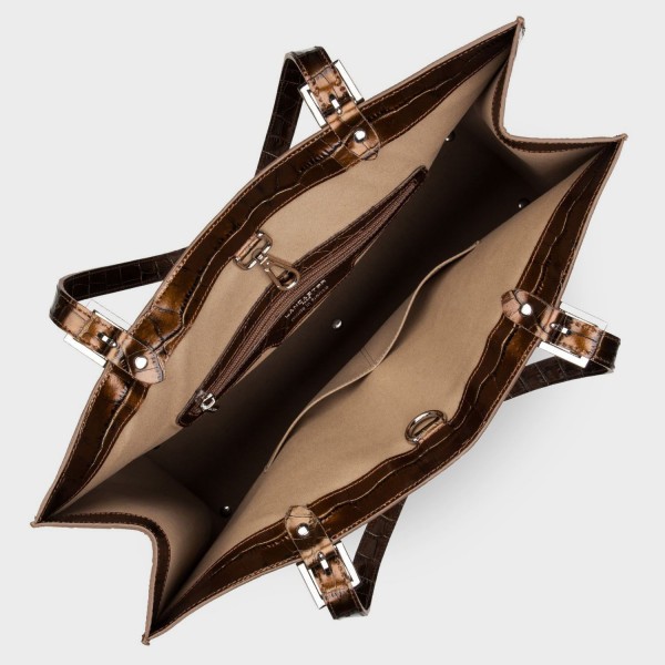 Lancaster - Grand cabas en cuir façon...