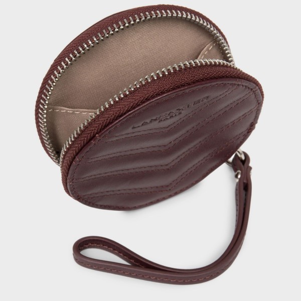 Lancaster - Porte monnaie zippé rond...