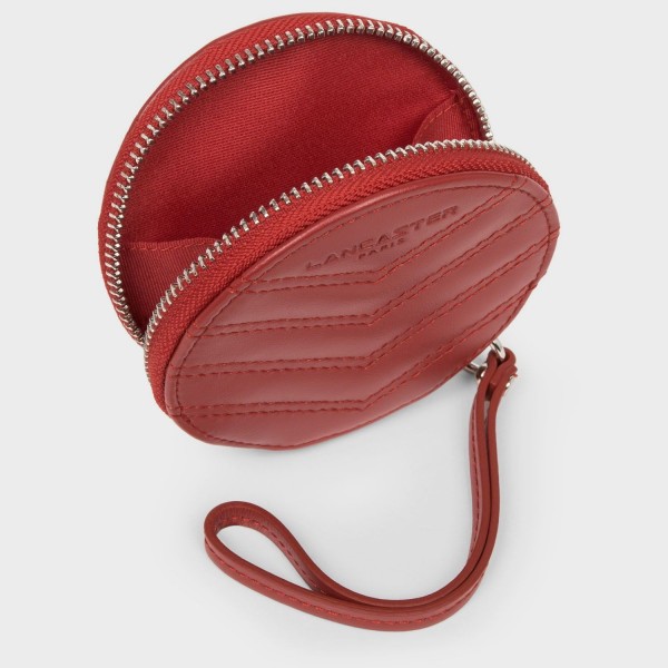 Lancaster - Porte monnaie zippé rond...