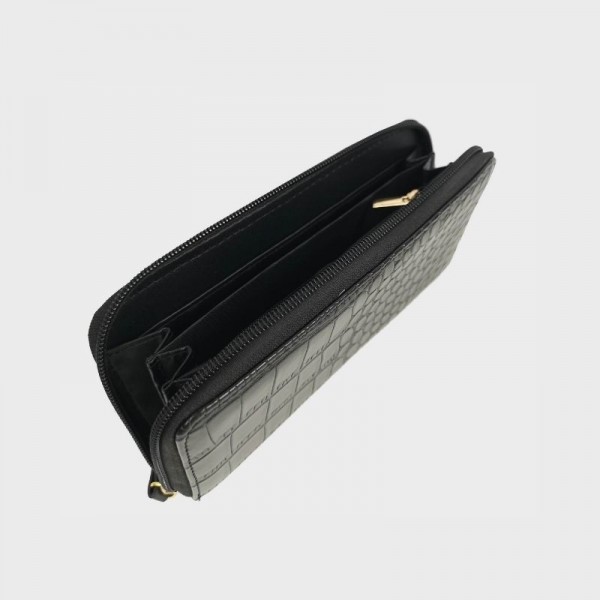 Anais - Portefeuille zippé façon...