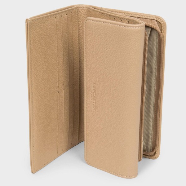 Lancaster - Portefeuille en cuir avec... Lancaster - Portefeuille en cuir avec...