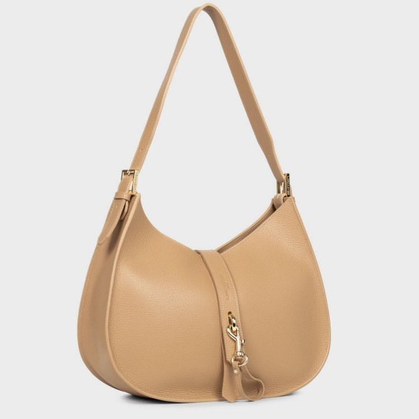 Lancaster - Sac besace en cuir... Lancaster - Sac besace en cuir...