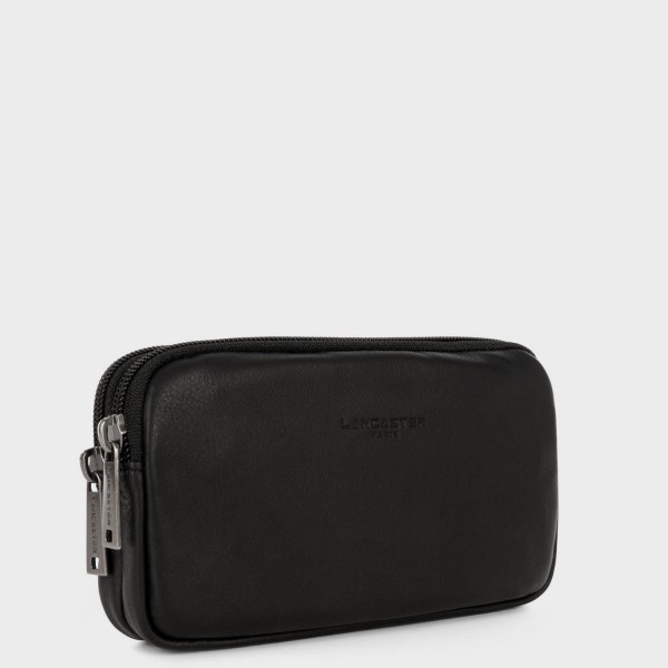 Lancaster - Pochette en cuir Soft...