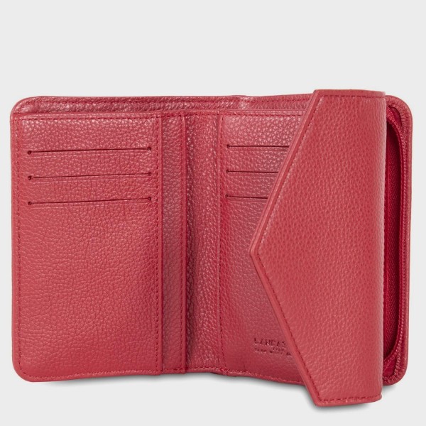 Lancaster - Portefeuille en cuir avec... Lancaster - Portefeuille en cuir avec...