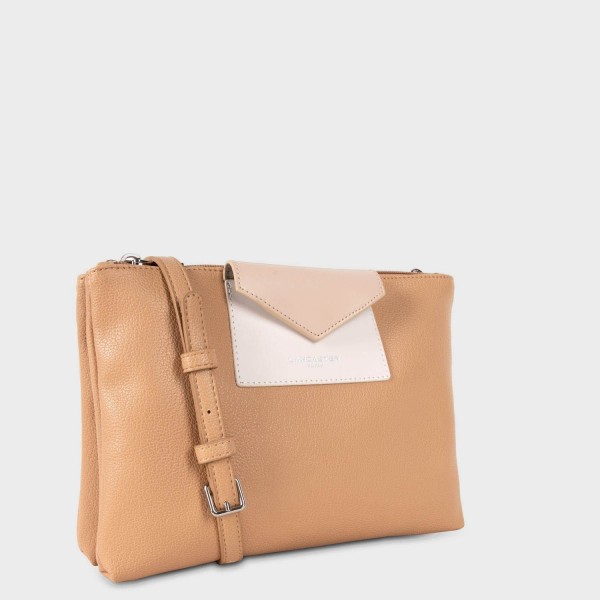 Lancaster - Sac bandoulière zippé 2... Lancaster - Sac bandoulière zippé 2...