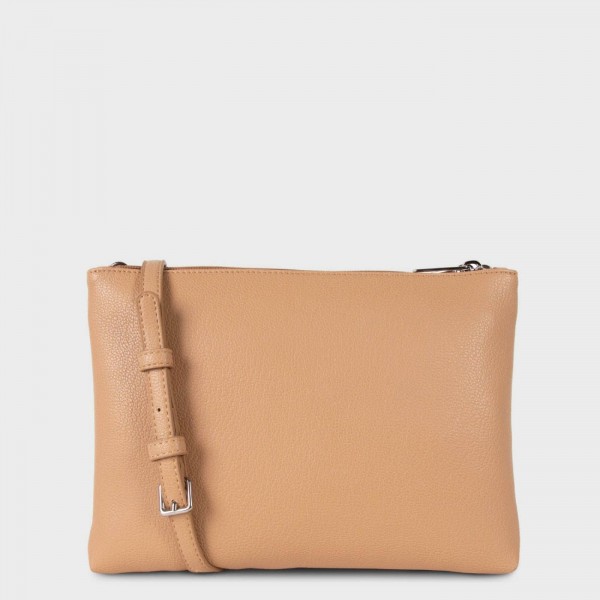 Lancaster - Sac bandoulière zippé 2... Lancaster - Sac bandoulière zippé 2...