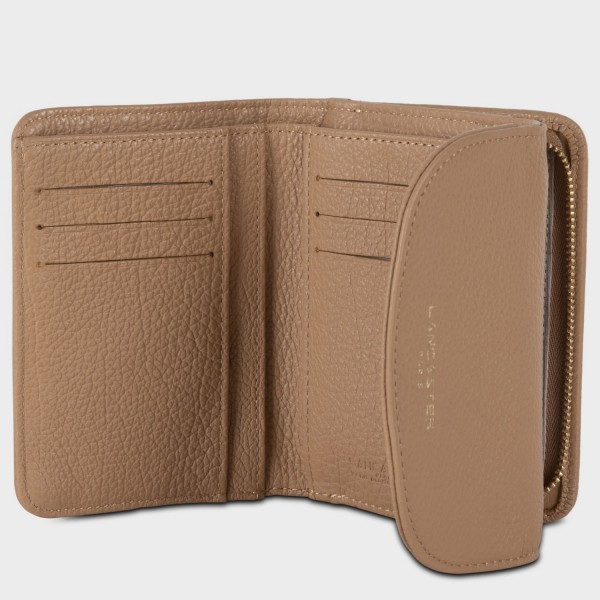 Lancaster - Portefeuille en cuir avec...