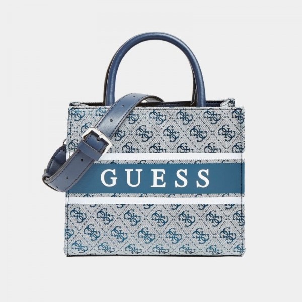 Guess - Mini cabas Monique Bleu hwjy7894760