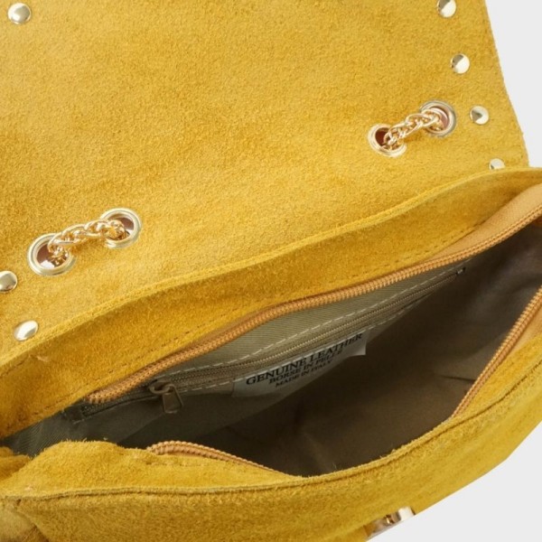 Sac en cuir avec franges Anais Sac en cuir avec franges Anais