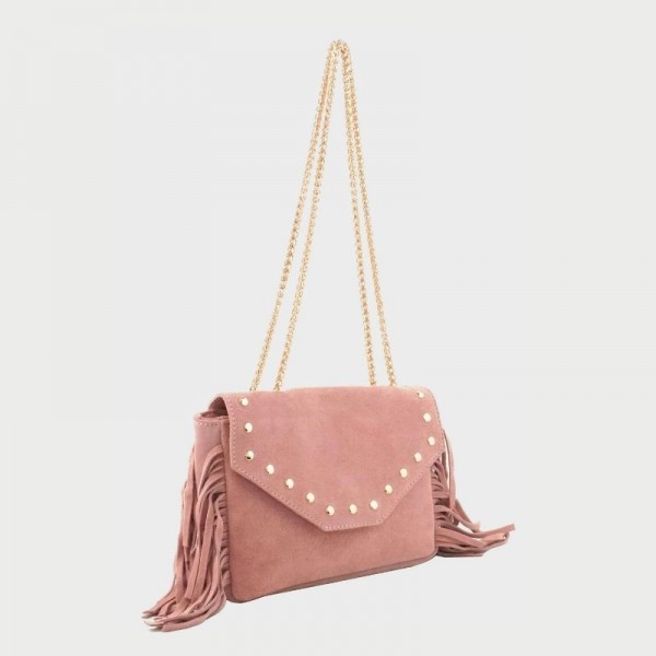 Sac en cuir avec franges Anais Sac en cuir avec franges Anais