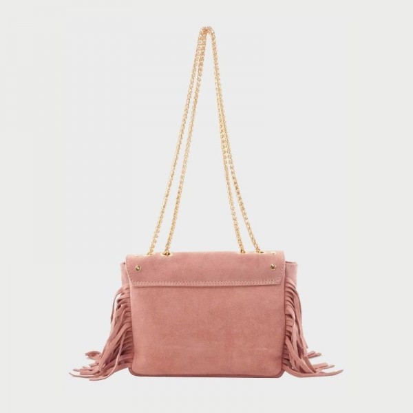 Sac en cuir avec franges Anais Sac en cuir avec franges Anais