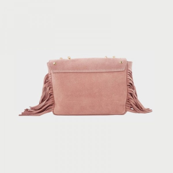 Sac en cuir avec franges Anais Sac en cuir avec franges Anais