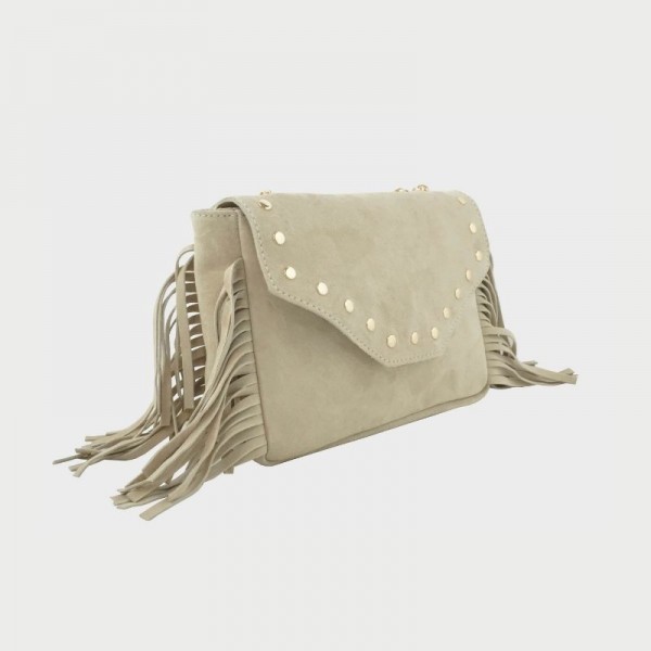 Sac en cuir avec franges Anais Sac en cuir avec franges Anais