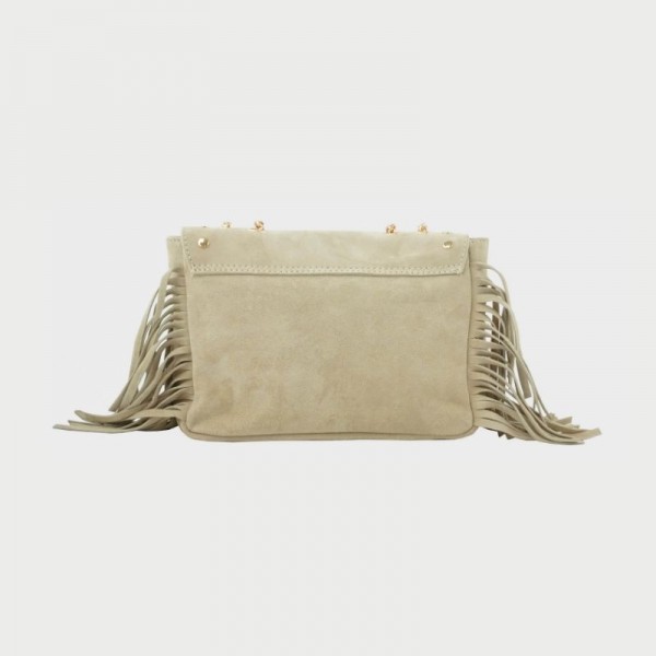 Sac en cuir avec franges Anais Sac en cuir avec franges Anais