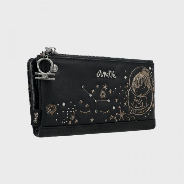 Grand portefeuille avec porte-cartes indépendant Universe Anekke