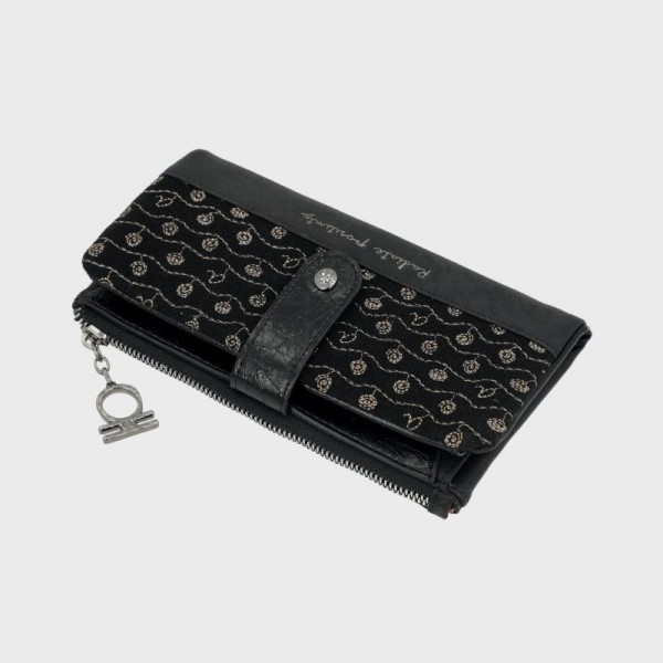 Grand portefeuille avec porte-cartes indépendant Universe Anekke