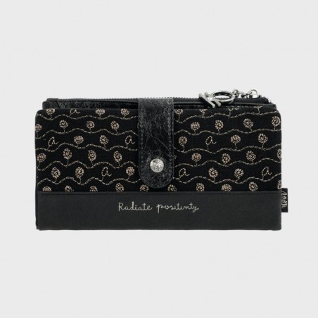 Grand portefeuille avec porte-cartes indépendant Universe Anekke