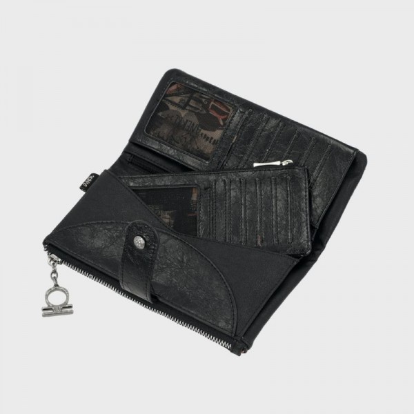 Grand portefeuille avec porte-cartes indépendant Universe Anekke