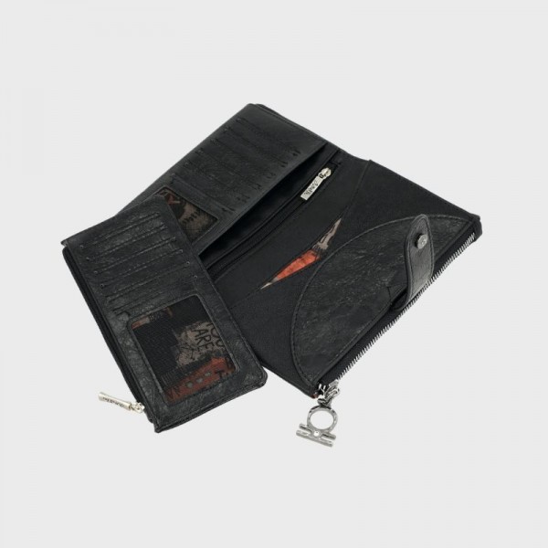 Grand portefeuille avec porte-cartes indépendant Universe Anekke