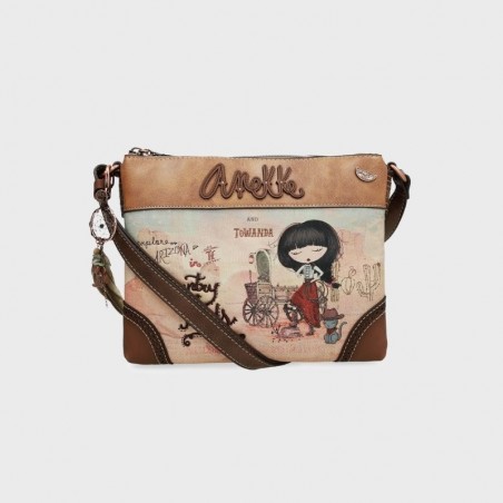 Sac bandoulière à 3 ouvertures Arizona Anekke