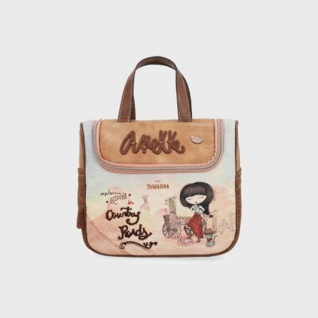 Trousse de toilette style country Arizona Anekke