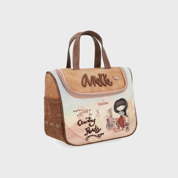 Trousse de toilette style country Arizona Anekke