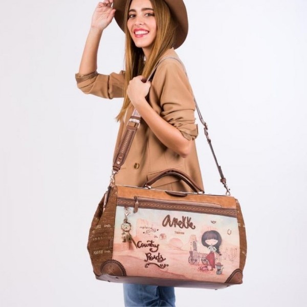 Anekke - Sac de voyage style country... Anekke - Sac de voyage style country...