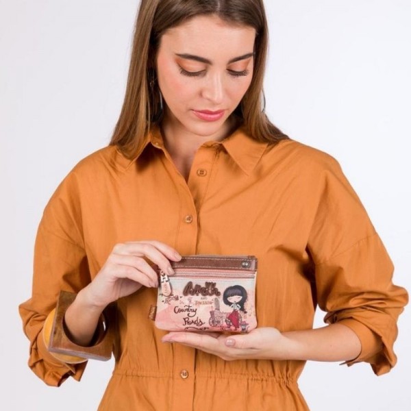 Anekke - Porte monnaie style country...