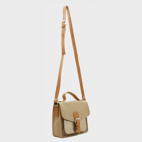 Sac cartable en cuir pour femme