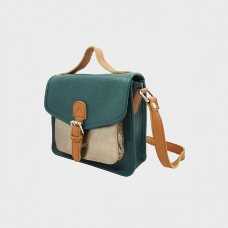 Sac cartable en cuir pour femme