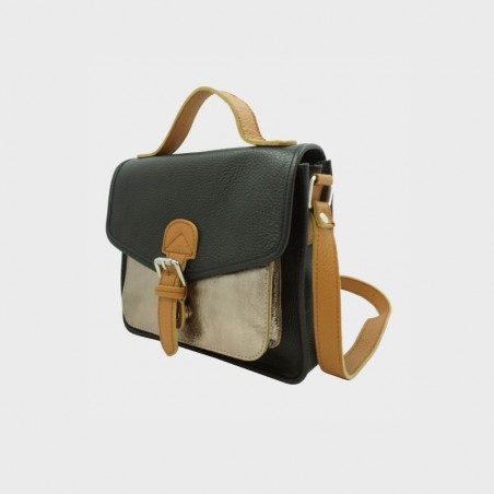 Sac cartable en cuir pour femme